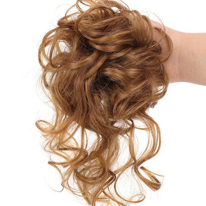 💗💗LAST DAY - BUY 1 GET 1 FREE + FREE GIFT!!💗Messy Curly Hair Bun Scrunchie Extensions