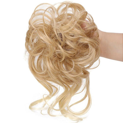 💗💗LAST DAY - BUY 1 GET 1 FREE + FREE GIFT!!💗Messy Curly Hair Bun Scrunchie Extensions