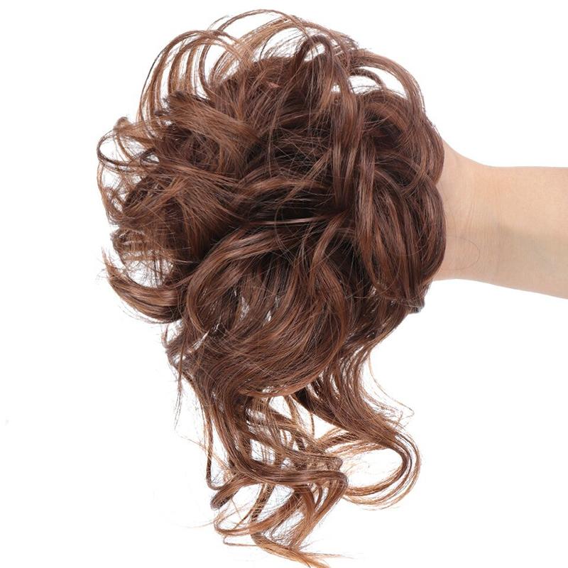 💗💗LAST DAY - BUY 1 GET 1 FREE + FREE GIFT!!💗Messy Curly Hair Bun Scrunchie Extensions