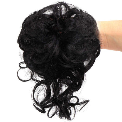 💗💗LAST DAY - BUY 1 GET 1 FREE + FREE GIFT!!💗Messy Curly Hair Bun Scrunchie Extensions