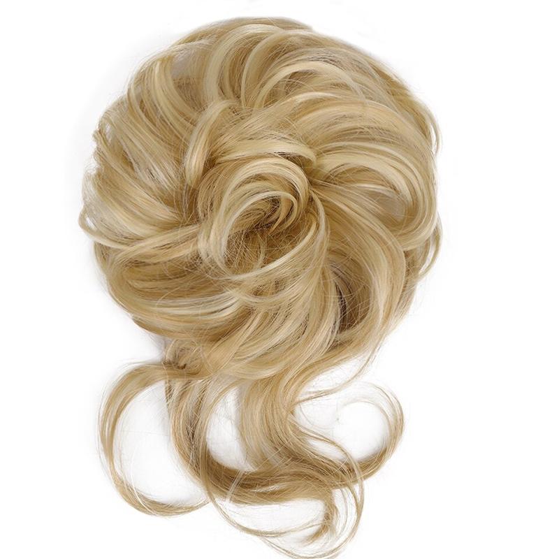💗💗LAST DAY - BUY 1 GET 1 FREE + FREE GIFT!!💗Messy Curly Hair Bun Scrunchie Extensions