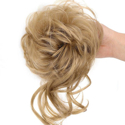 💗💗LAST DAY - BUY 1 GET 1 FREE + FREE GIFT!!💗Messy Curly Hair Bun Scrunchie Extensions