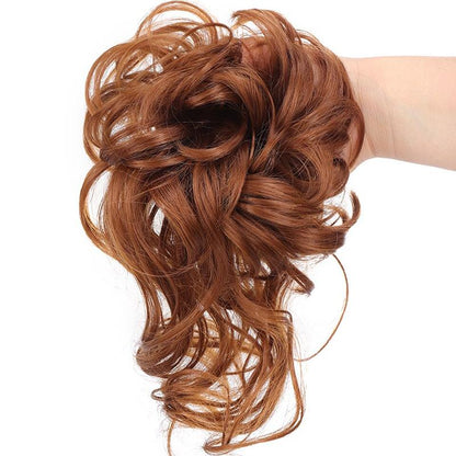 💗💗LAST DAY - BUY 1 GET 1 FREE + FREE GIFT!!💗Messy Curly Hair Bun Scrunchie Extensions