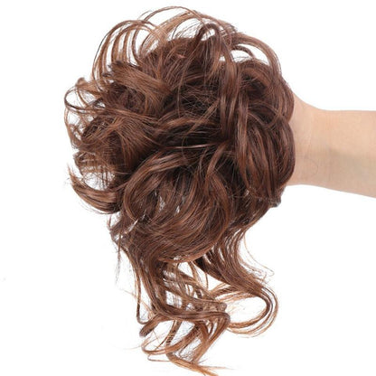 💗💗LAST DAY - BUY 1 GET 1 FREE + FREE GIFT!!💗Messy Curly Hair Bun Scrunchie Extensions