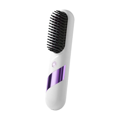 ⏰Limited Offer 50% OFF!🔥Cordless Ceramic Hair Straightener Brush for Smooth, Salon-Style Hair Anywhere💇‍♀️ Say Goodbye to Frizzy Hair in Seconds